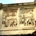 haranguing the troops arch of constantine